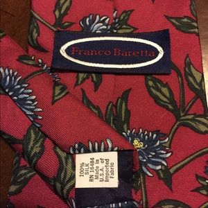 Franco Barrett’s tie made in USA